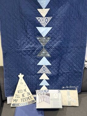 Boho Southwestern Baby Boy Crib bedding set - New See details